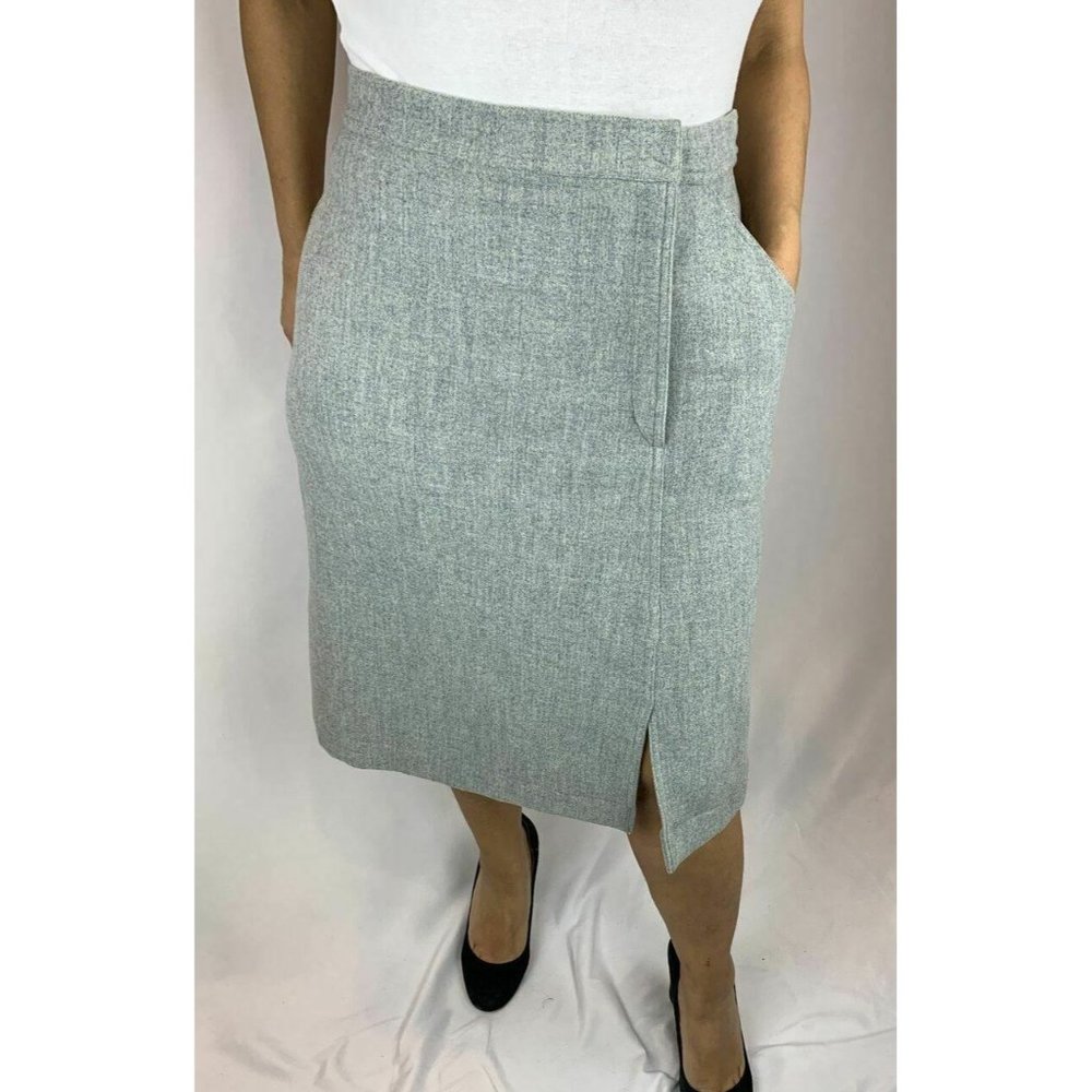 Byblos Blu Gray Skirt Size 12